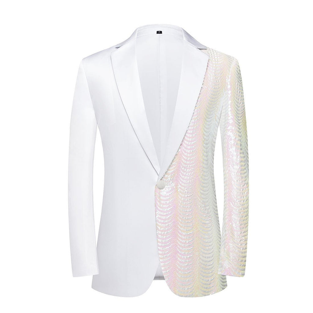 Sequin Shiny Suit Jacket - MTX