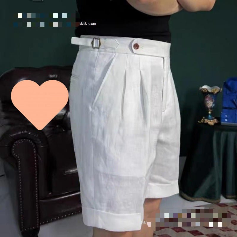 Shorts Cotton And Linen - MTX