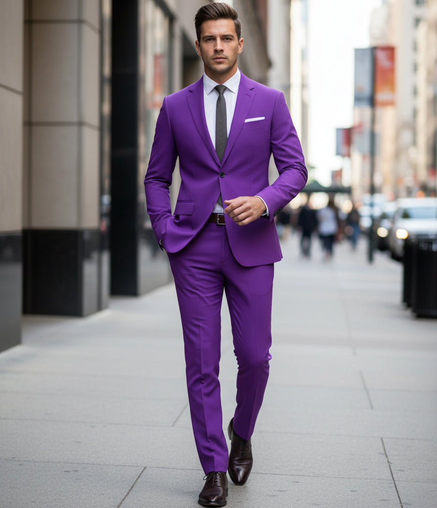 Slim Fit 2 - piece Suit - MTX