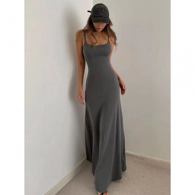 Slimming Backless Dress - MTX