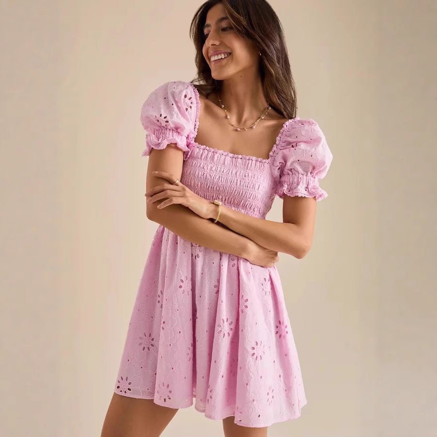 Square - neck Dress - MTX