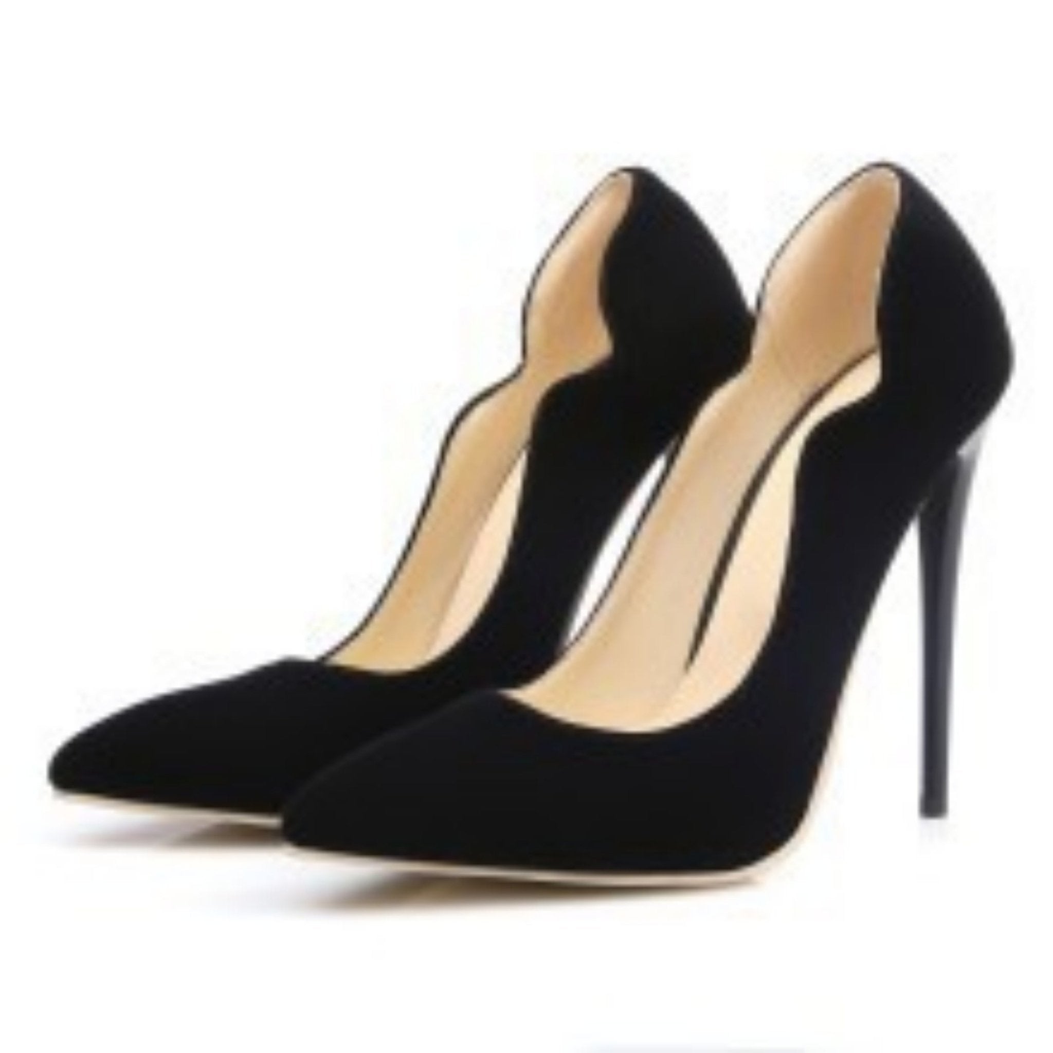 Stiletto Leather Pumps - MTX