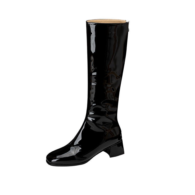 Stylish Chunky - heeled Boots - MTX