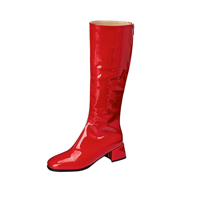 Stylish Chunky - heeled Boots - MTX