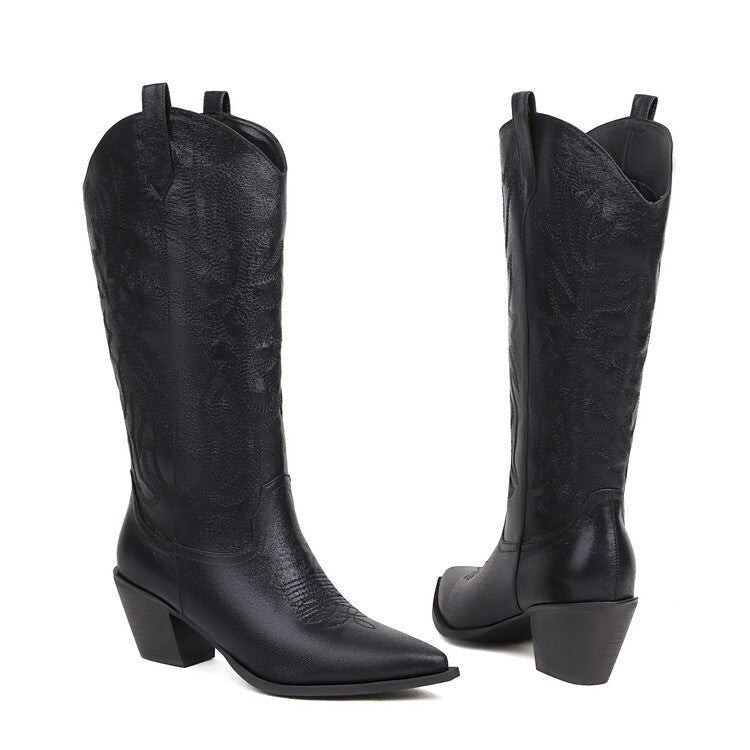 Tall Western - style Boots - MTX