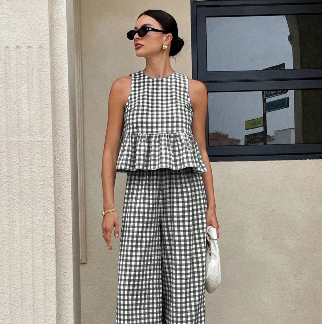 Top With Ruffled Pants - MTX