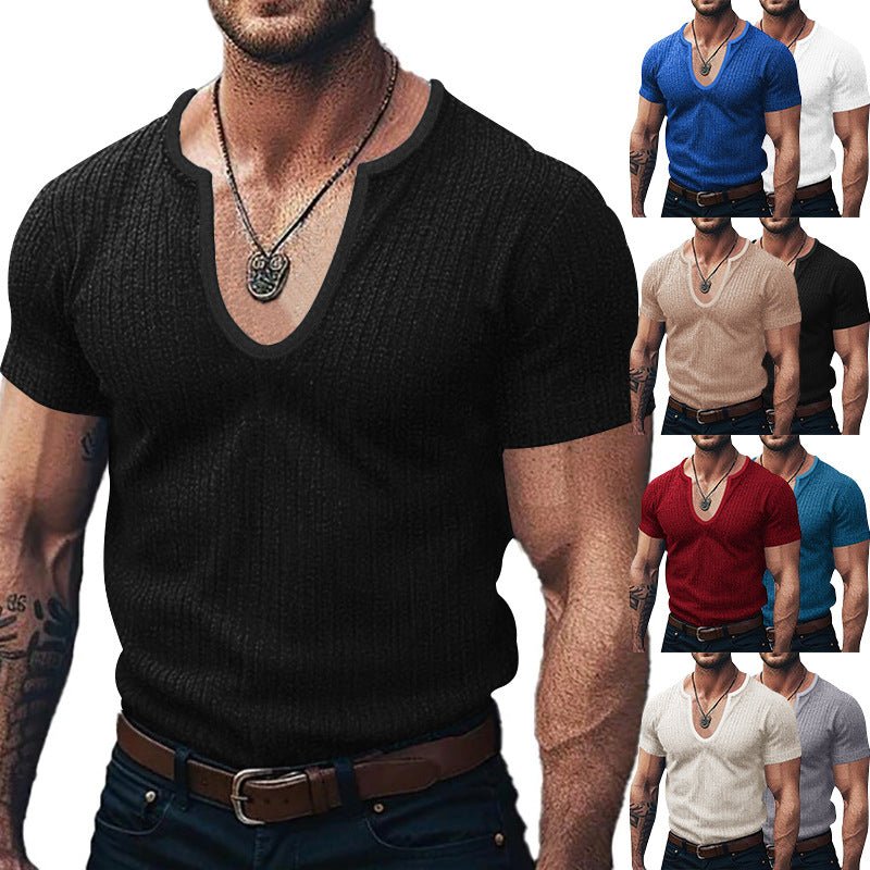 V - neck T-shirt - MTX