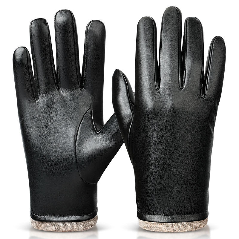 Water - Resistant Leather Gloves - MTX