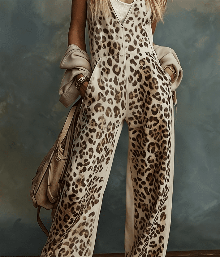 Wide - Leg Overalls Jumpsuit - MTX