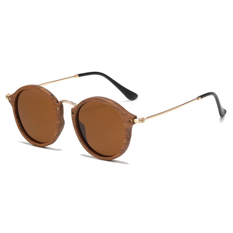 Wooden Frame Sunglasses - MTX